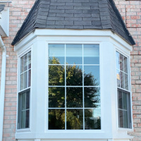 Fenêtres en PVC/UPVC à double vitrage anti-ouragan de qualité professionnelle avec design coulissant et ouverture à battant