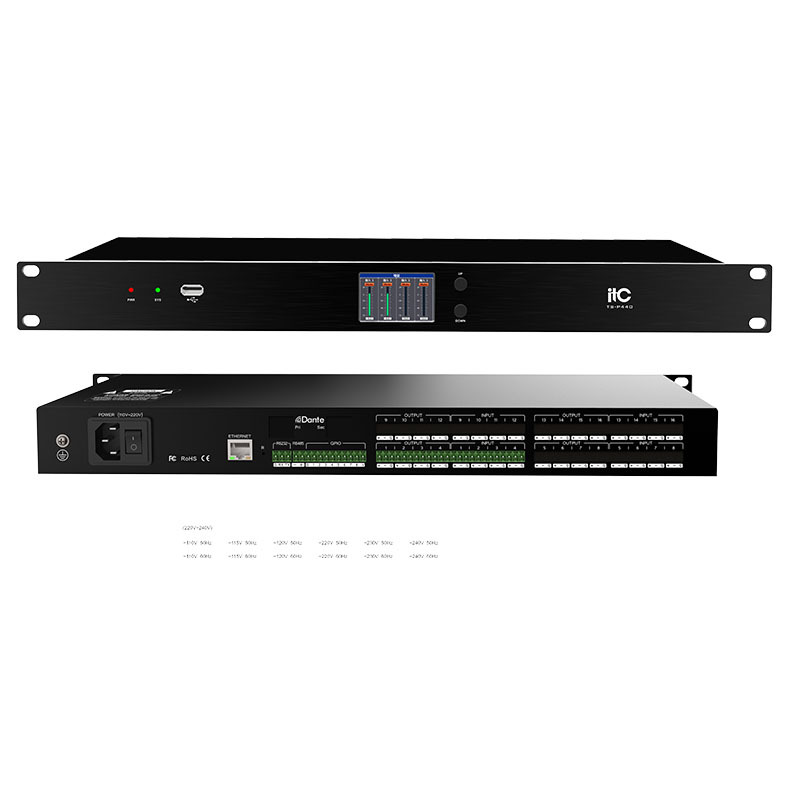 High-performance <strong>4</strong> in and <strong>4</strong> Out Digital Audio <strong>Processor</strong> Professional <strong>4</strong> <strong>Channel</strong> Digital Audio <strong>Processor</strong>, <strong>4</strong> Inputs