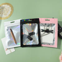 Bolsa con Cierre Ziplock Personalizada para Pequeñas Empresas, Bolsa de Mylar con Logotipo Personalizado para Joyería, Regalos Pequeños y Muestras