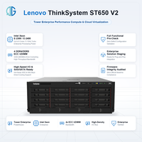Lenovo ST650V2 Tower Server GPU Computing Virtualization Supports 2 Intel Xeon Processors New Stock Condition for Laptop