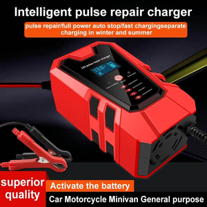 Nuovo Adattatore Riparatore per Batterie Auto 12V AC/DC per Riparazione Batterie al Piombo-Acido Caricabatterie 12V 6A per Scooter Elettrici/E-bike - Product Image 4