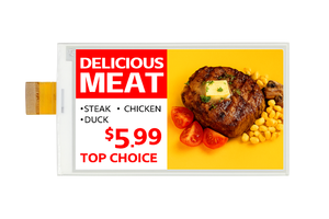 Modul tampilan e-ink 3.1 inci 296x168 SSD2680 layar kertas e-warna hitam putih merah kuning Panel EPD daya rendah - Product Image 2