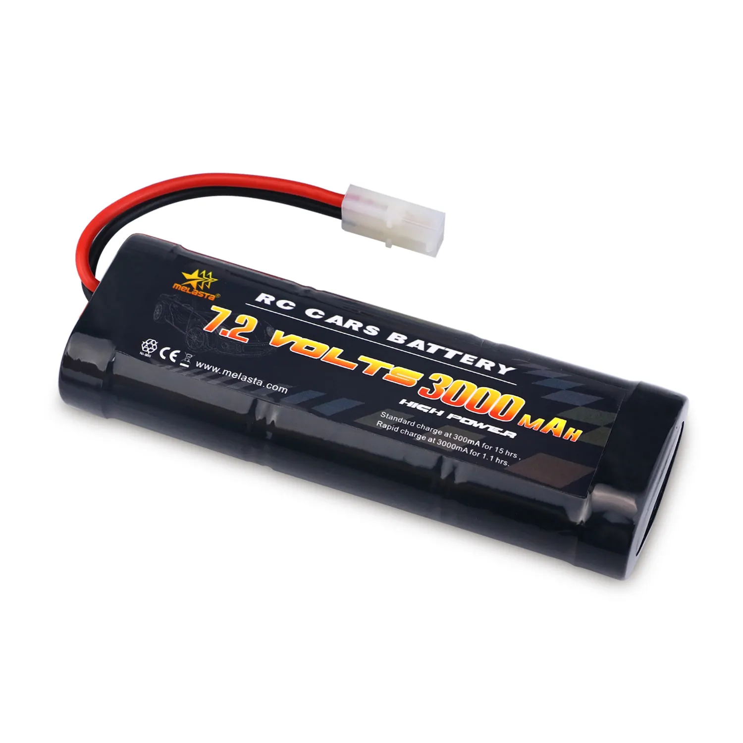 7.2V 3000mAh RC NIMH rechargeable battery with tamiya plug for RC car/truck/boat/airplane