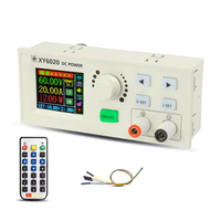 Regulator Tegangan 20A 1200W, Modul Catu Daya DC yang Dapat Diatur, Konverter Tegangan, Penstabil Tegangan