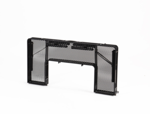 Mesa de acampada plegable con patas de altura ajustables, soporte de parrilla de metal cuadrado portátil para exteriores con asa para asar a la parrilla - Product Image 6