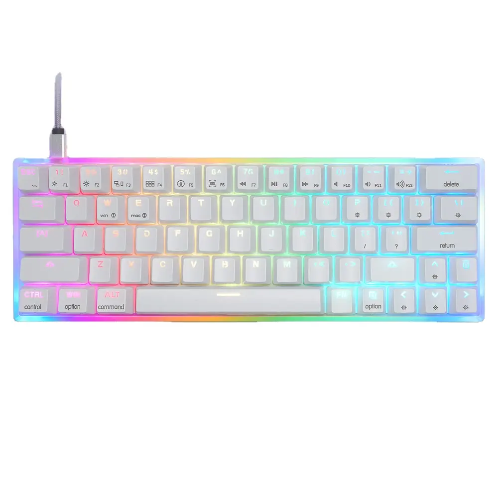 Factory direct price rk61 costom keyboard mechanical keyboard