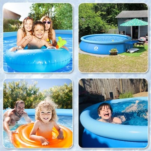 <span class=keywords><strong>Piscine</strong></span> <span class=keywords><strong>gonflable</strong></span> portable géante 305*76CM en PVC pour enfants, idéale pour l'extérieur – Fabriquée en Chine - Product Image 5