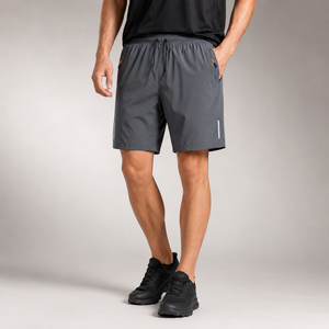Custom Summer Quick Dry Beachtrack Ice Silk Elastic Blank Casual Plus Size Men's Gym Athletic <b>Boxer</b> plain mesh shorts - Product Image 2