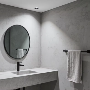 Papier peint moderne auto-<span class=keywords><strong>adhésif</strong></span> écologique mat effet <span class=keywords><strong>ciment</strong></span> texturé, imperméable, pour salle <span class=keywords><strong>de</strong></span> bain, appartement, école, hall, maison, cuisine - Product Image 6