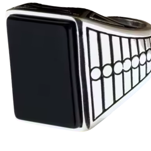 Bague en zircon sertie de pierres précieuses UM Jewelry, vente en gros, unisexe/hommes/femmes, cadeau d'anniversaire, mariage, célébration, rendez-vous galant, cocktail, gala - Product Image 3