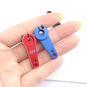 Brazo de Servo de Dirección Metálico de 35mm y 25 Dientes para Coches <span class=keywords><strong>RC</strong></span> Crawler 1/10 (Trx4, Trx6, Scx10, Axial <span class=keywords><strong>D90</strong></span>, Rgt) - Product Image 6