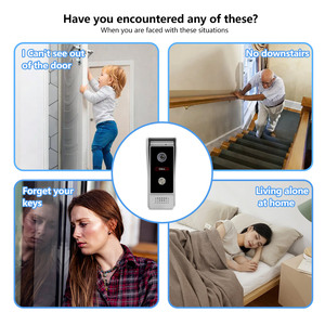 Avec caméra Intercom Distribution mondiale Meilleur système de <span class=keywords><strong>sonnette</strong></span> d'interphone Vidéo Doorbe 7 pouces 4 fils Connexion Intercom <span class=keywords><strong>Sonnette</strong></span> - Product Image 4
