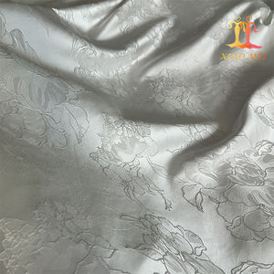 도매 저렴한 아프리카/인도 화이트 멋진 부드러운 새틴 자카드 브로케이드 직물 XM-JL0128 - Product Image 4