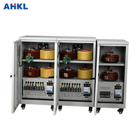 Régulateur de tension automatique triphasé 20 kVA, entrée 300-450 V, sortie 380 V, stabilisateur de tension à servomoteur pour équipement industriel