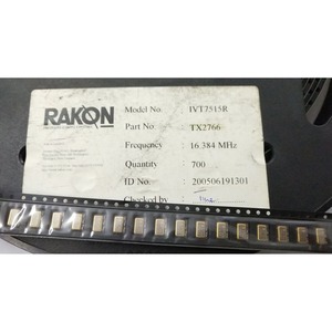 Nuevo Oscilador de Cristal Original RAKON SMD5070 de 8 Pines IVT7515R 0.2PPM 16.384MHZ para Balizas de Localización de Emergencia TCXO VC-TCXO Metálico - Product Image 4