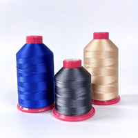 Fil à coudre en nylon collé de couleur personnalisée, fil en nylon collé haute résistance Tex135 V138 pour la couture de tentes et de tissus d'ameublement