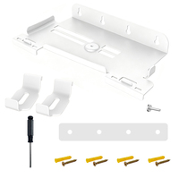 Support mural de rangement pour console PS5 Pro, accessoires PS5 Slim, support de rangement pour manette de jeu avec crochet, étagère de rangement