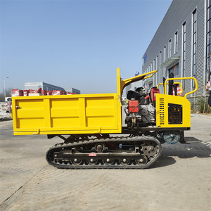 Mini-dumper sur chenilles 1,5T avec chenilles en caoutchouc durables - Product Image 2