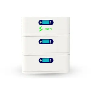 I-SWAY 51.2V 100Ah 200ah 300ah Solar Lithium Battery Pack Home Energy Storage System 48V LiFePO4 Battery Pack