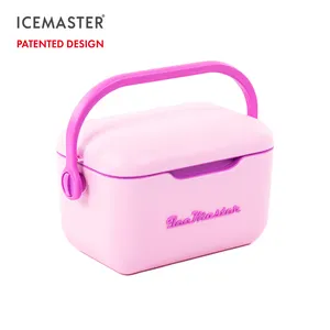 IceMaster 21QT plástico portátil al aire libre Camping Fish Ice Chest Cooler Transport Cooler Box con correa