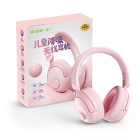 Casque Bluetooth ANC pour enfants avec contrôle par application, haut-parleur néodyme 40 mm, casque Type C certifié CE