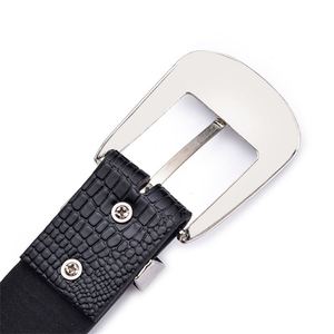 Cintura di Lusso con Strass GG da Uomo e da Donna con Diamanti e Strass Stile Western Glitter Firmata - Product Image 5