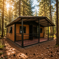 Maison Intelligente Extensible avec Conception Écologique à Énergie Solaire pour Hall, Salon, Cuisine et Salle de Bain - Mini-Maison Préfabriquée Moderne