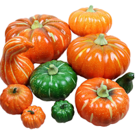 Citrouille artificielle en mousse personnalisée pour Halloween, Thanksgiving, Noël, décoration de table, récolte d'automne, décoration de la maison, écologique, personnalisable