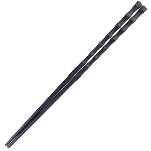 Palillos de melamina negra A5, palillos especiales para restaurantes y hoteles, resistentes a altas temperaturas, estilo japonés. - Product Image 3