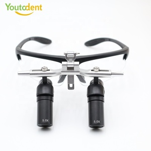 Nieuw Ontwerp 4X-5X-6X Ergonomische Loepen Tandheelkundige Vergrootglazen Zonder LED Licht Werkafstand 350-460mm Mondbehandeling Tool - Product Image 3