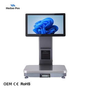 The New Dual Screen Design Ai Recognition Products Retail Weighing Scale for Vegetable Market - Product Image 6