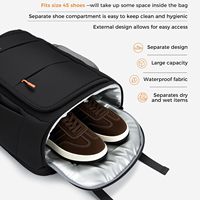 Sac à dos de voyage décontracté minimaliste de grande capacité personnalisable/OEM, sac à dos multifonctionnel imperméable pour ordinateur portable