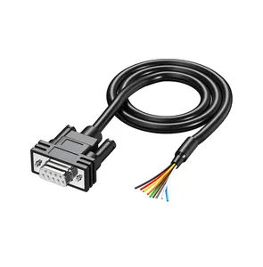 OEM RS232 Serial Extension Cable Single Female Head DB9
