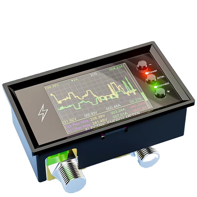ATORCH CW20 DC0-420V WiFi Tuya Smart Digital Lithium Battery Capacity Tester DC Display Voltage Current Power Coulomb Meter