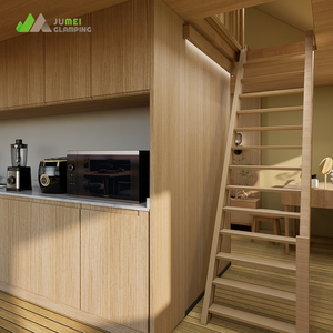 Tende da Glamping a Due Piani in PVC Impermeabile per Resort e Campeggi di Lusso Tenda Safari - Product Image 3