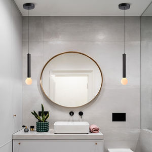 Lámpara de Techo LED Lineal para Oficina, Económica, en Blanco y Negro - Product Image 4