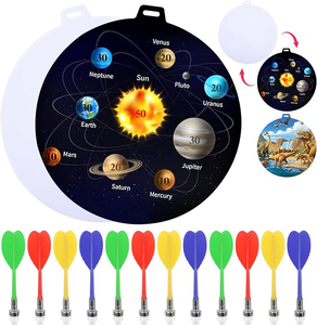 10inch 25cm thăng hoa trống hai mặt Bảng phi tiêu từ trong nhà trò chơi ngoài trời cho gia đình và bạn bè mọi lứa tuổi - Product Image 3