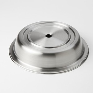 Table de buffet en métal en acier inoxydable servant une assiette ronde hôtel <span class=keywords><strong>cuisine</strong></span> restaurant plateau à manger commercial couvercle alimentaire - Product Image 1