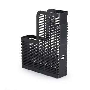 DURABLE-Revistero Optimo 1701504058, tamaño A4, porta etiquetas, certificado Blue Angel, 71x315x246mm, carbón (paquete múltiple) - Product Image 1