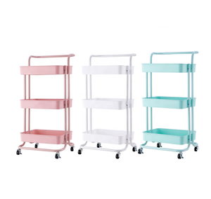 Chariot de Salon de Coiffure en Métal Personnalisable pour Équipement de Beauté, Chariot Mobile de Rangement pour Coiffeur - Product Image 6