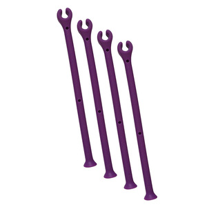 Soporte de silicona para copas de vino, montado en la pared, sin necesidad de perforar, juego de 4 piezas, soporte para tazas de cocina, multifunción - Product Image 5