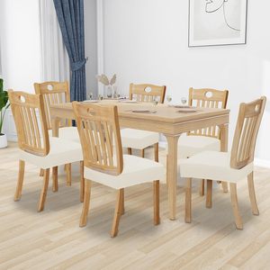 <span class=keywords><strong>Fundas</strong></span> <span class=keywords><strong>de</strong></span> Asiento Impermeables Estilo Cojín <span class=keywords><strong>para</strong></span> <span class=keywords><strong>Sillas</strong></span> <span class=keywords><strong>de</strong></span> <span class=keywords><strong>Comedor</strong></span>/Cocina, Juego <span class=keywords><strong>de</strong></span> 6 <span class=keywords><strong>Fundas</strong></span> Elásticas <span class=keywords><strong>para</strong></span> <span class=keywords><strong>Sillas</strong></span>, Extraíbles y Lavables a Máquina - Product Image 2