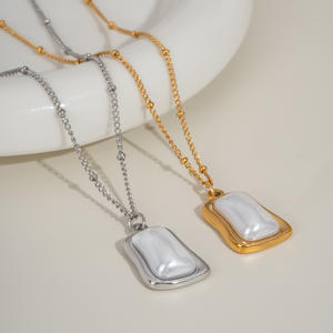 สร้อยคอพร้อมจี้เปลือกหอยรูปปลาดาวทำจากสแตนเลสป้องกันการเสื่อมเสียสำหรับเป็นของขวัญในโอกาสใหม่ล่าสุด - Product Image 3