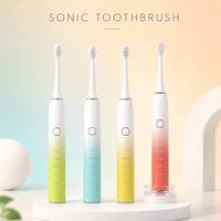 Brosse à dents sonique OEM, brosse à dents électrique, 38000 VPM, IPX7, 1200 mAh, 155 jours sans fil, type-C DC, 4 couleurs