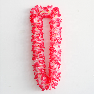 Attività di laurea Seaside travel collana hula spessa 120cm con fiore hawaiano leis - Product Image 4