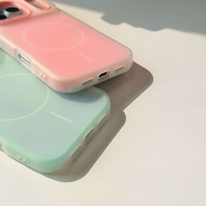เคสโทรศัพท์แม่เหล็กแบบด้าน 2 in 1 สำหรับ iPhone 17 11 12 13 Pro Max 14 15 16 Plus ป้องกันเลนส์แบบเต็มตัว ขายดีจากโรงงาน - Product Image 3