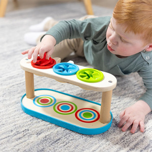 Match & Push Spinning Tops Jouet de <span class=keywords><strong>d</strong></span>éveloppement des compétences pour filles et garçons - Product Image 2