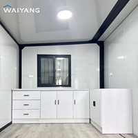 Maison préfabriquée extensible de luxe en acier léger de 40 pieds, 4 chambres, étanche, clé en main