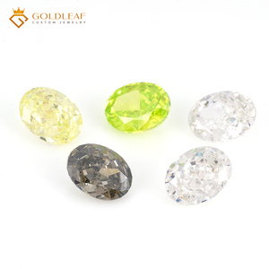 Diamant ovale coloré cultivé en laboratoire Goldeleaf IGI, 1-8 carats, clarté VVS-VS (clair, moyen, intense, vif) pour la création de bijoux sur mesure - Product Image 6