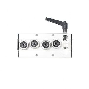 SGR SGB 4 Ruote Nere Argento con Blocco Scorrevole SGB10N-4UU SGB15N-4UU SGB15-4UU SGB20N-4UU SGB20-4UU SGB25-4UU SGB35-4UU - Product Image 4